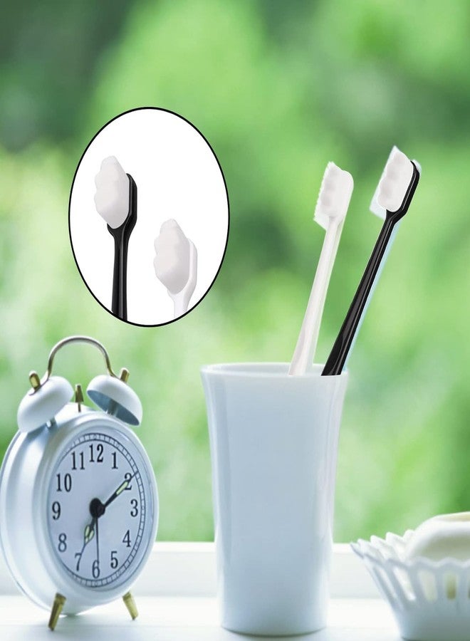 OTIPORTER Toothbrush Extra Soft Manual| Nano Bristles with Tongue Cleaner for Adults | Slim Soft | Cavity Defense | Zig-Zag Sensitive Soft | Anti-Bacterial - Image 4